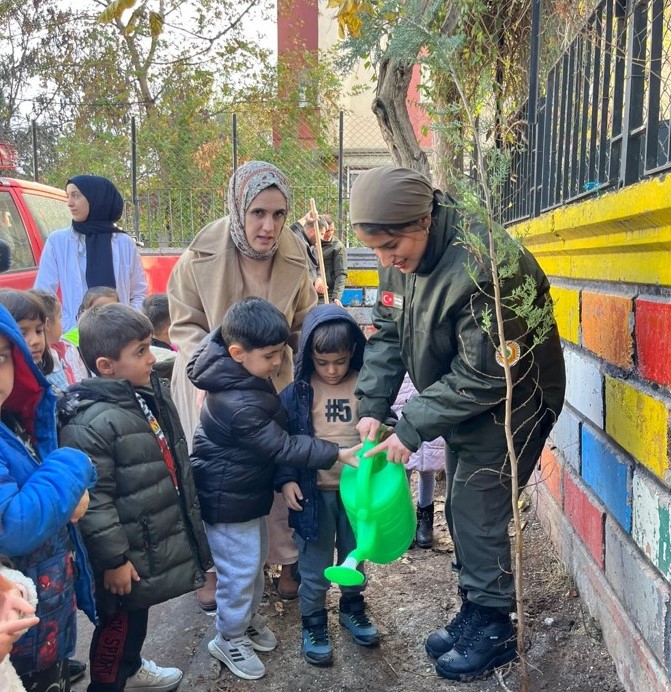 Miniklere Ormanların Korunması Ve Önemi Eğitimi (2)