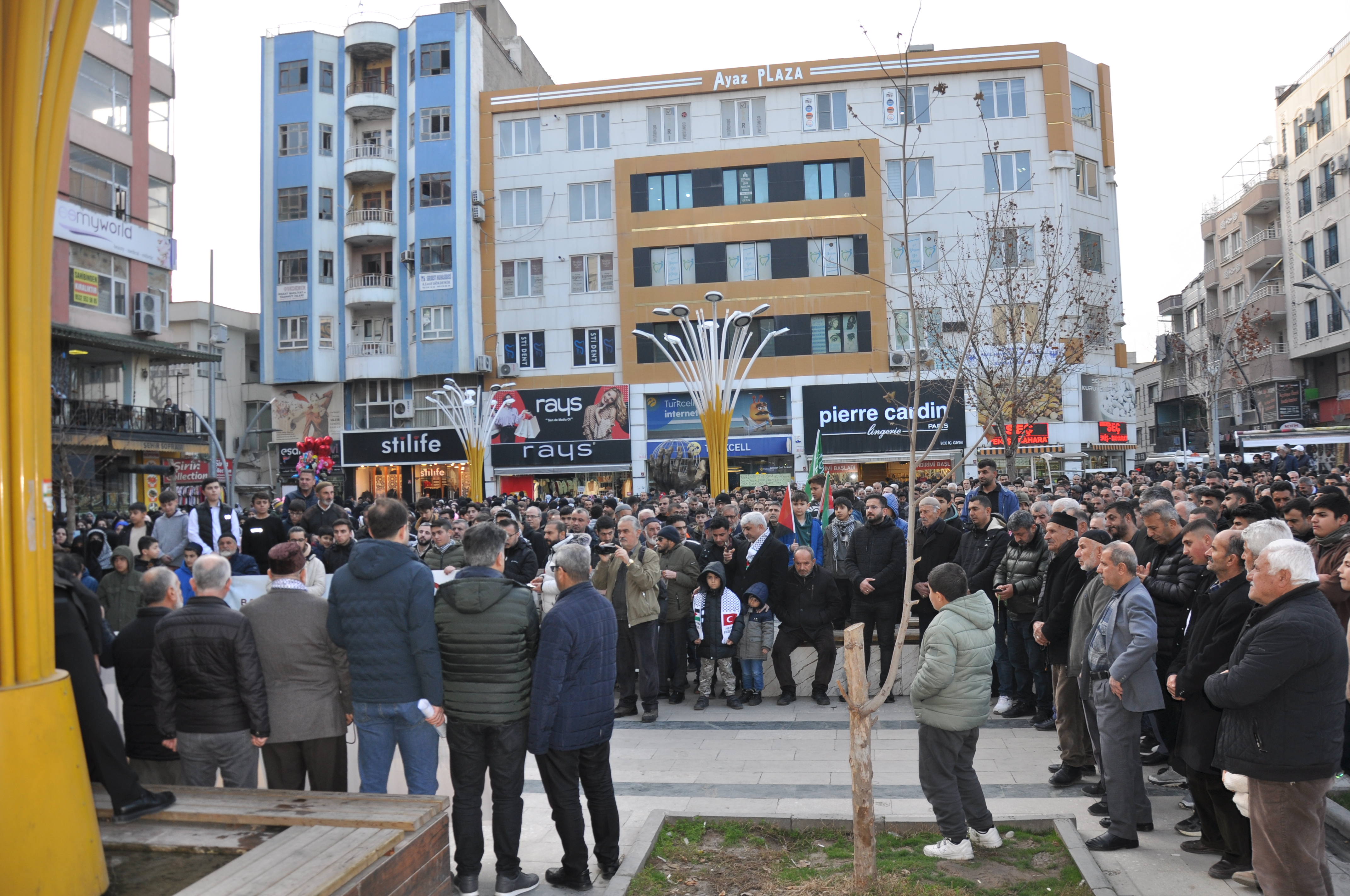 Batmanlılar Gazze İçin Yine Meydanlarda! (2)