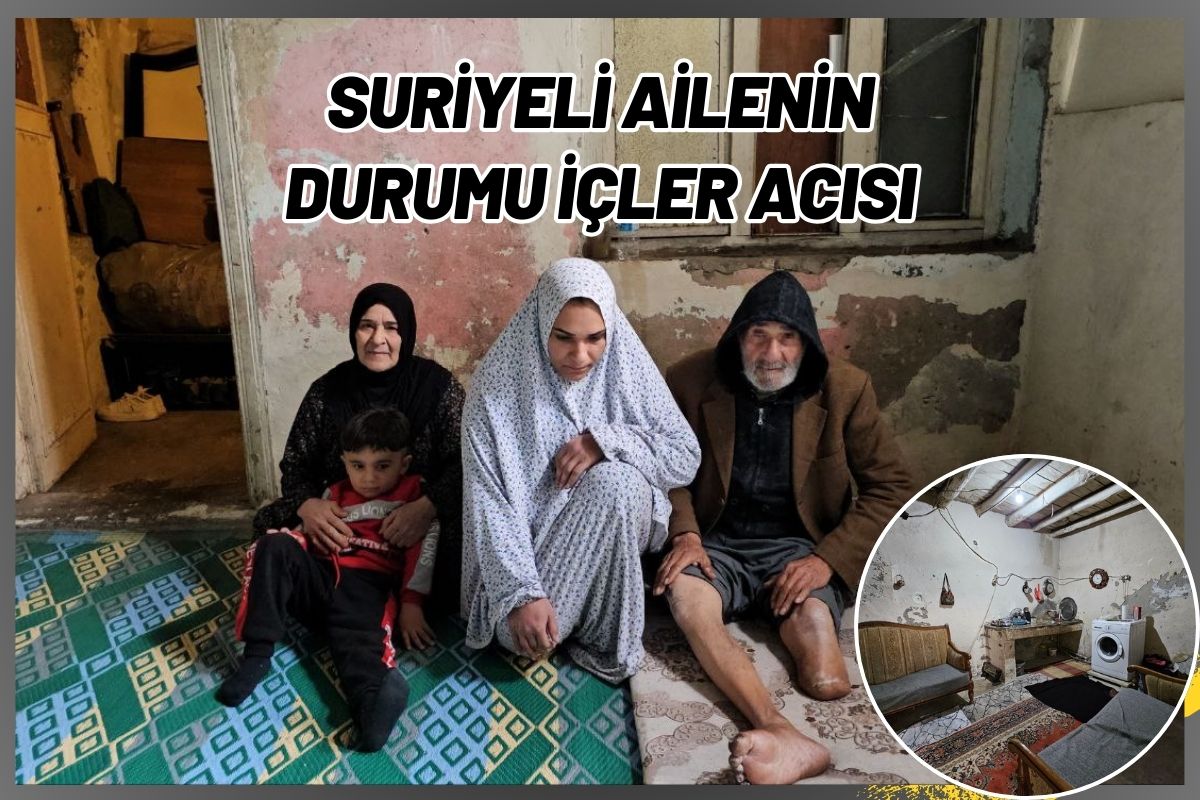 Suriyeli Ailenin Durumu İçler Acısı (1)