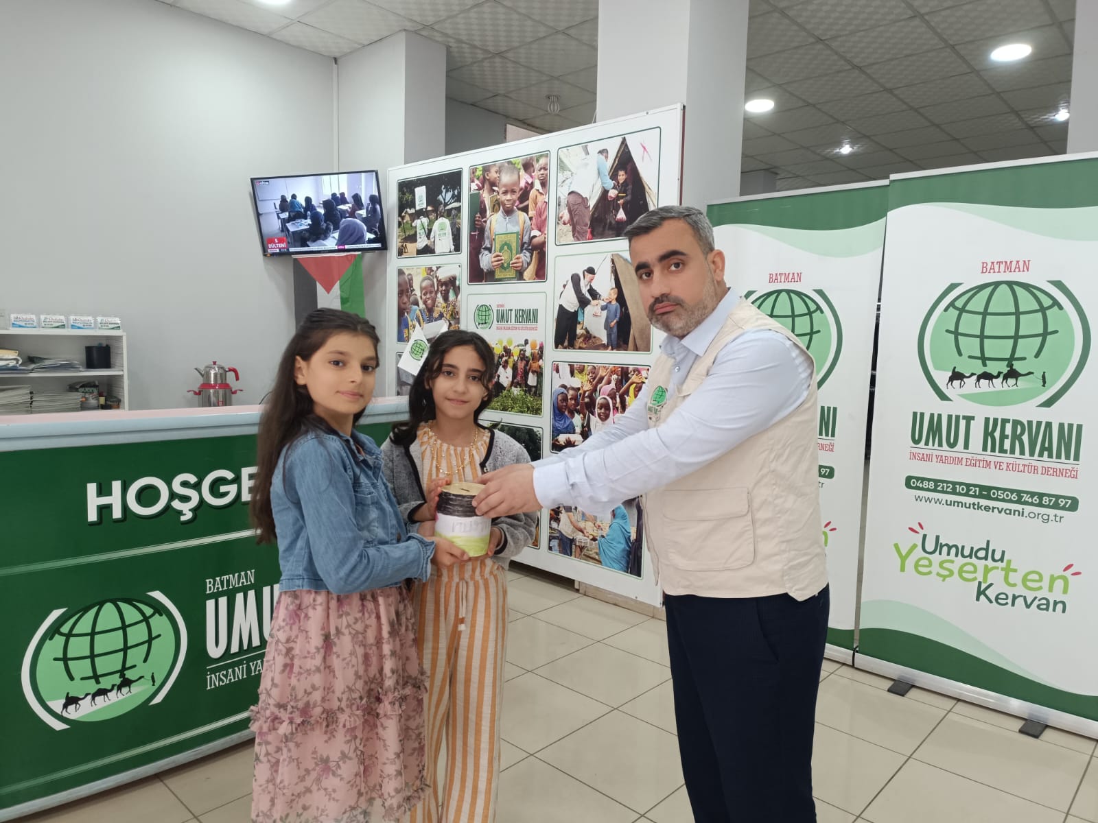 Çocuklar Harçlıklarını Gazze’ye Bağışladı (3)