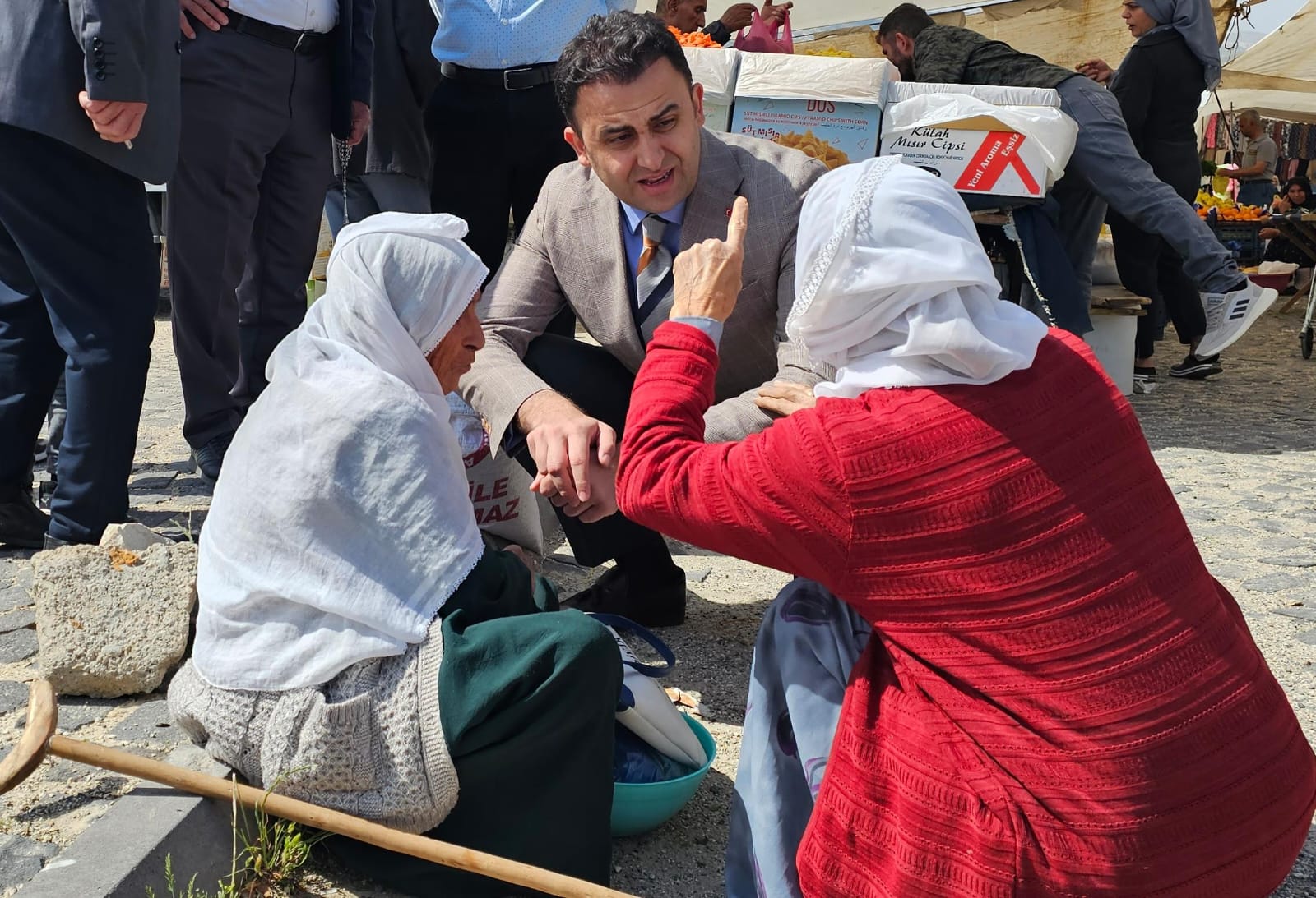 Kaymakam İmrak’tan Halk Pazarı’na Ziyaret (2)