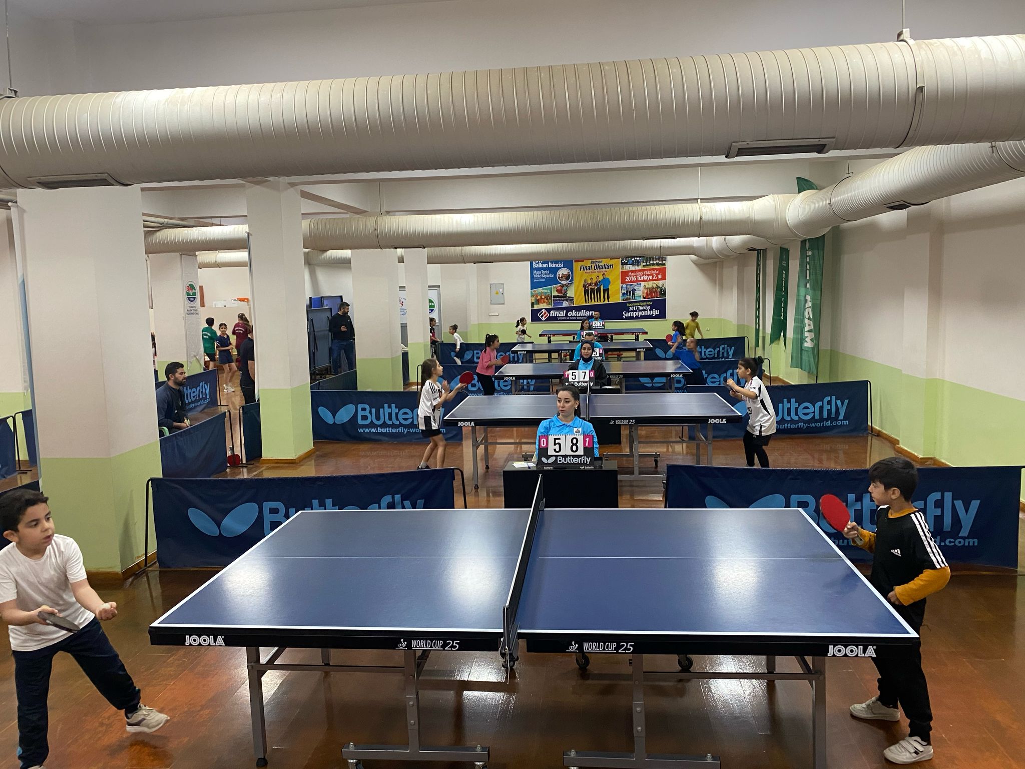 Masa Tenisi Turnuvasının Şampiyonları Belli Oldu1