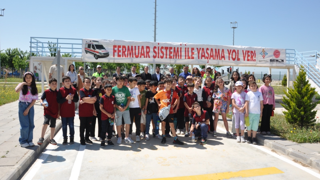 Batman'da Miniklere Güvenli Trafik Eğitimi (2)