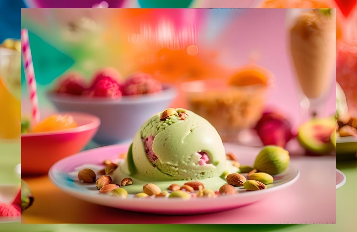 Ev Yapımı Fıstıklı Ve Karamelli Dondurma1