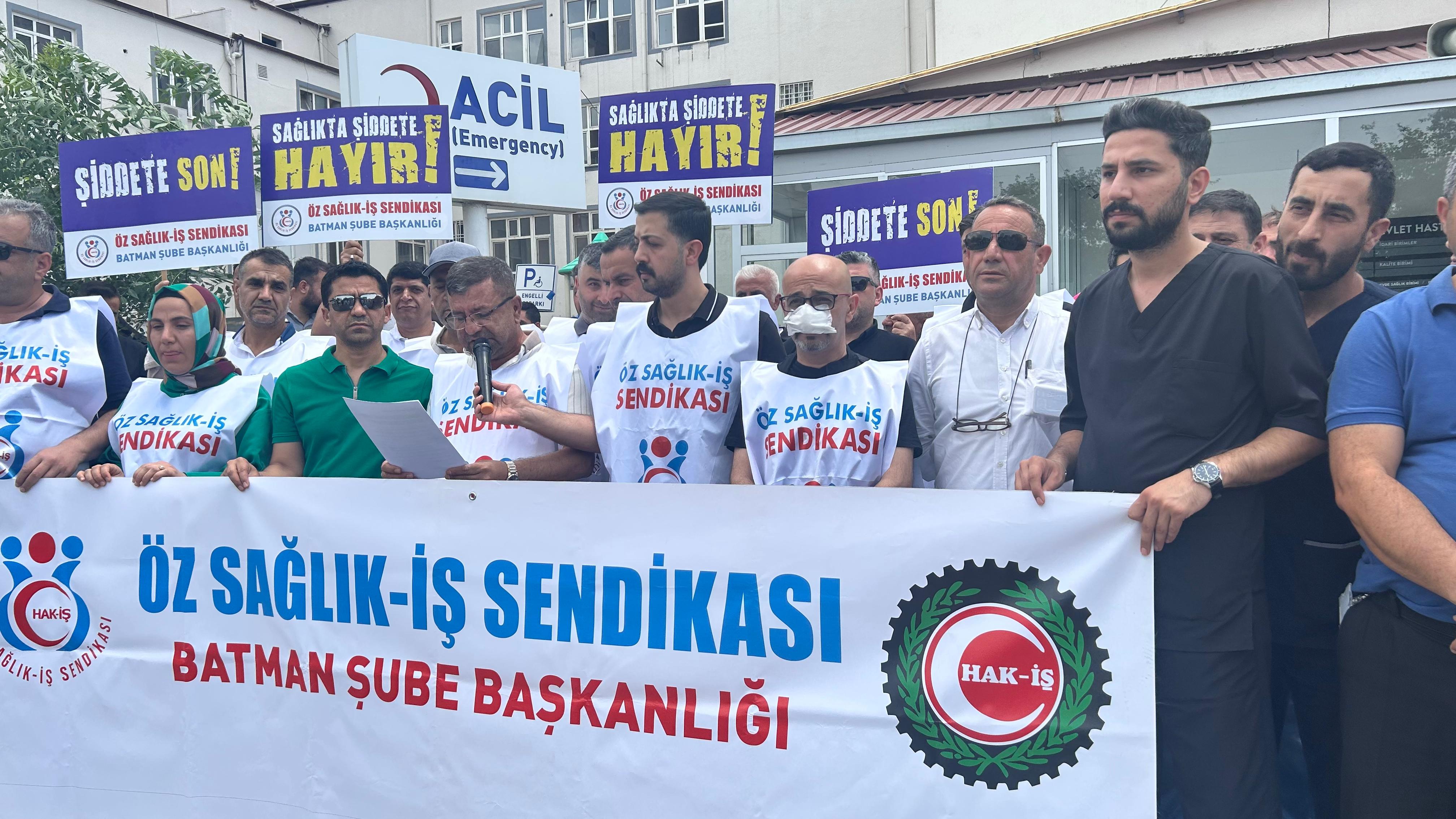 Sendika Sağlıkta Şiddete İsyan Etti (2)