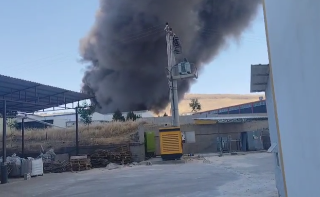 Batman Organizede Büyük Yangın!1-1