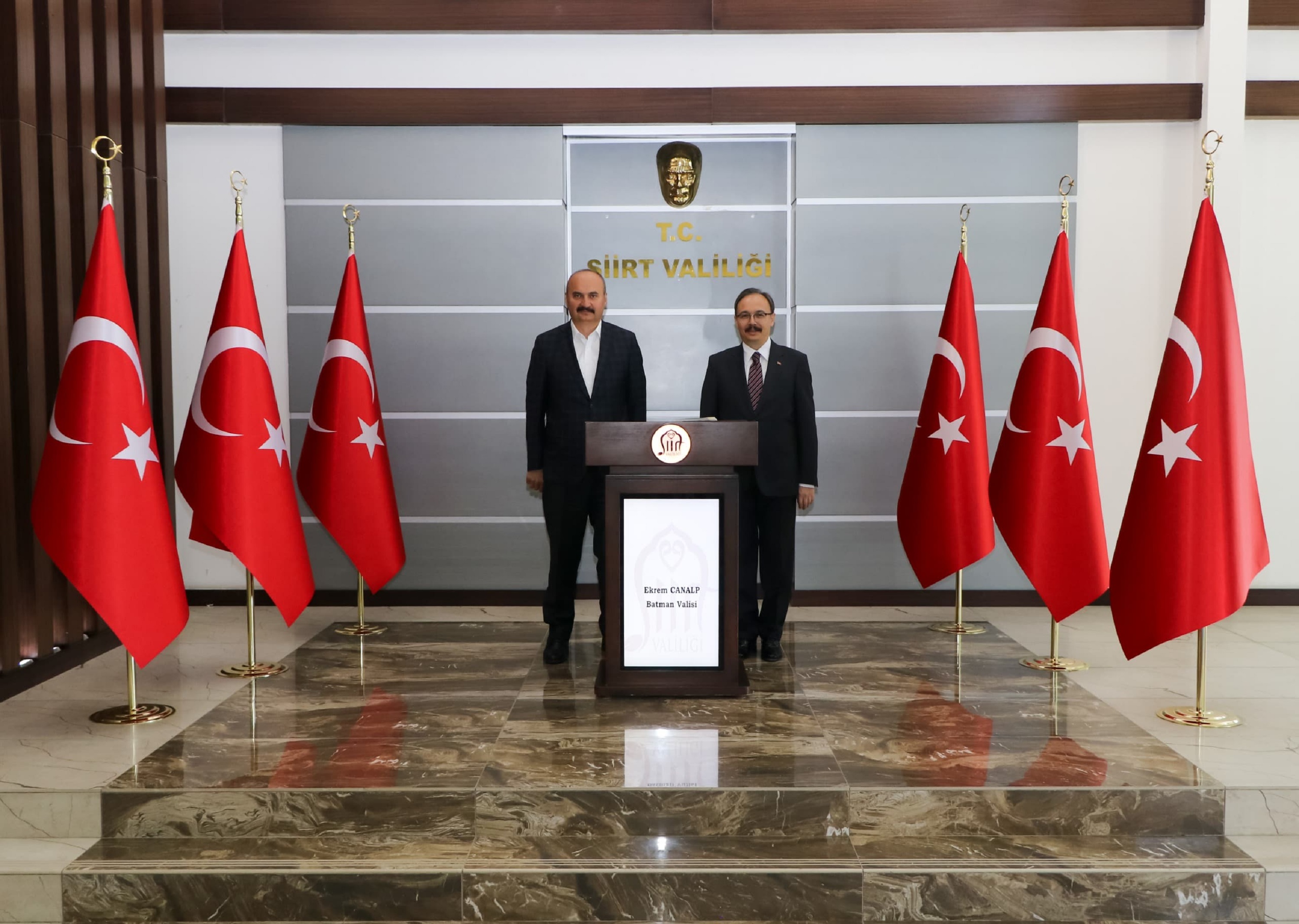 Batman Valisi Canalp, Di̇ka Toplantısına Katıldı1