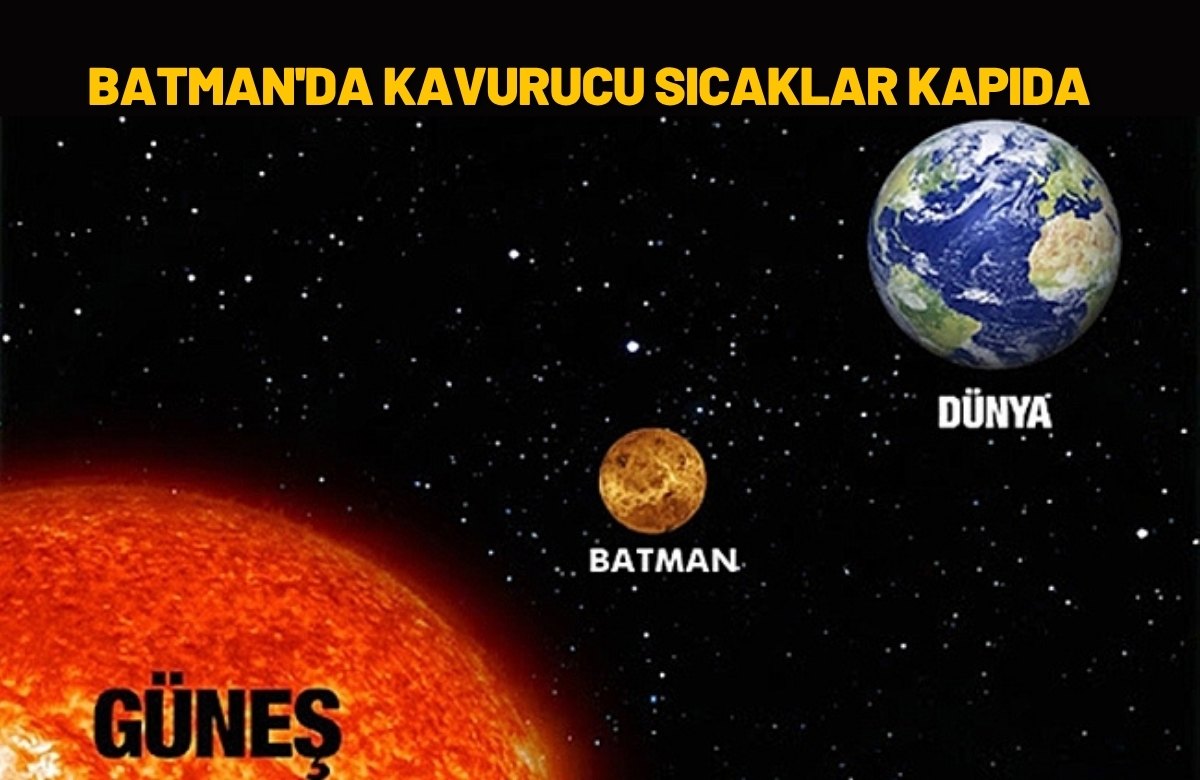 Batman'da Kavurucu Sıcaklar Kapıda