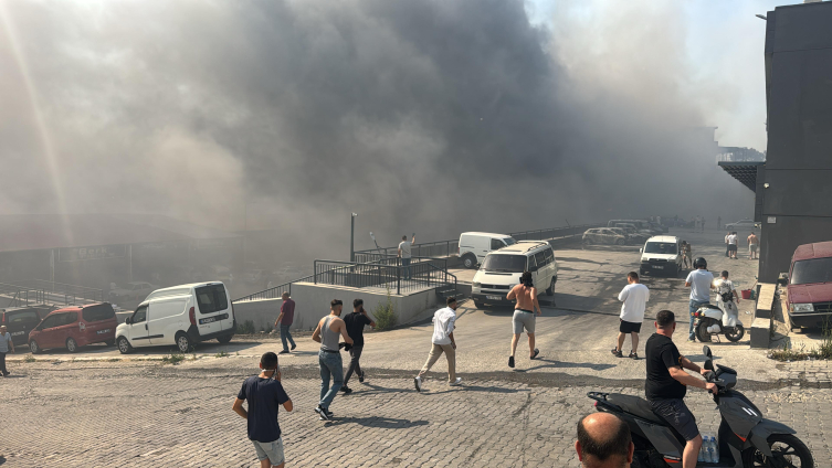 Seferihisar'da Yangın Evlere Sıçradı Hasarın Boyutu Sabah Ortaya Çıktı!