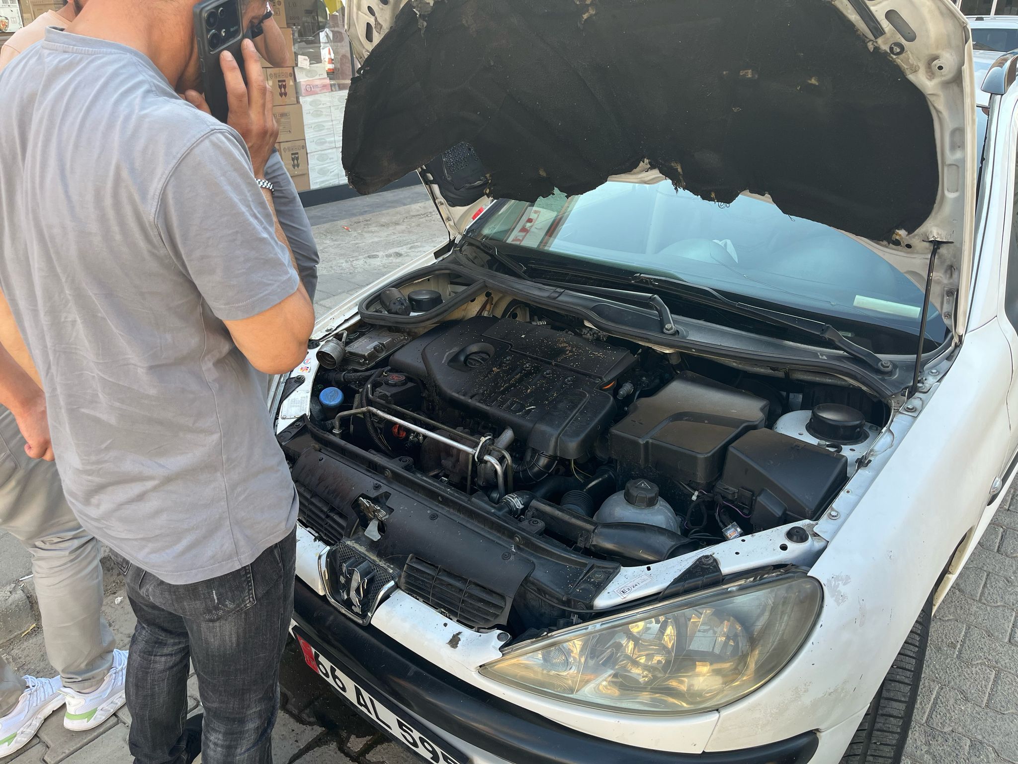 Yenimahalle'de Otomobilde Patlama (3)-1