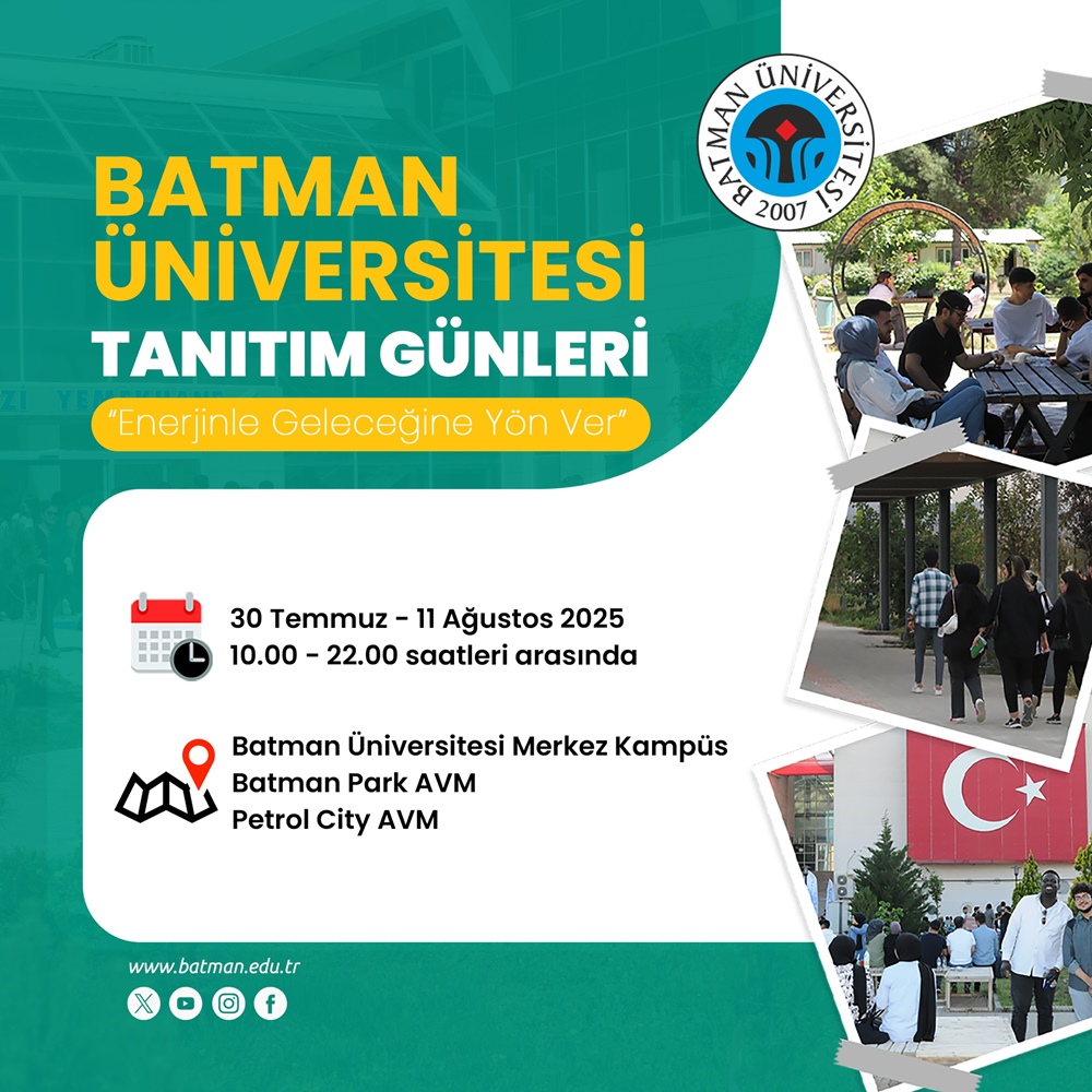Batman Üniversitesi Tanıtım İçin Üç Noktada Stand 02