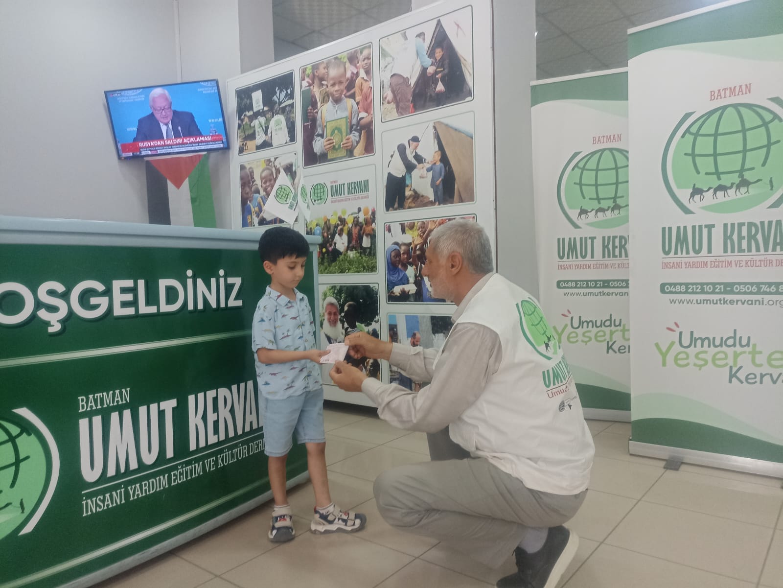 Minik Yürekten Filistin’e Büyük Destek!-1