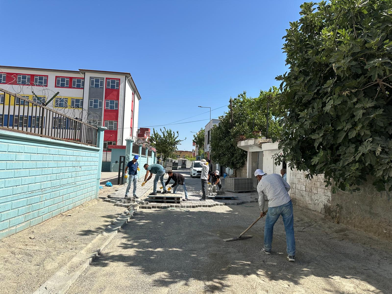 150 Bi̇n Metrekare Parke Taşi Döşendi̇ (1)