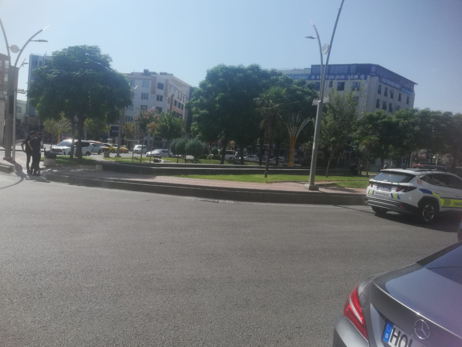 Batman’da Kavurucu Sıcaklar Hayatı Felç Etti Kent Merkezi Terkedilmiş Gibi (1)