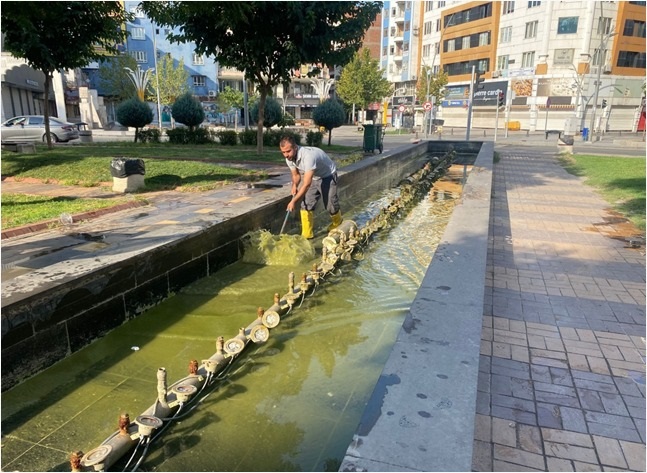 Batman'da Parklara Yaz Bakımı 88