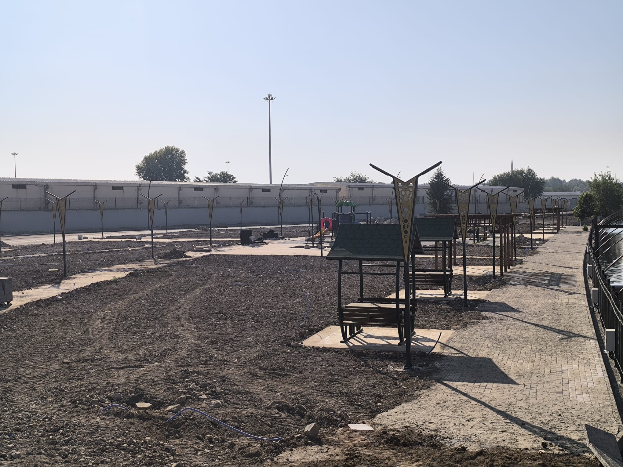 İluh Deresi Kenarındaki Yeni Park Şekilleniyor (4)