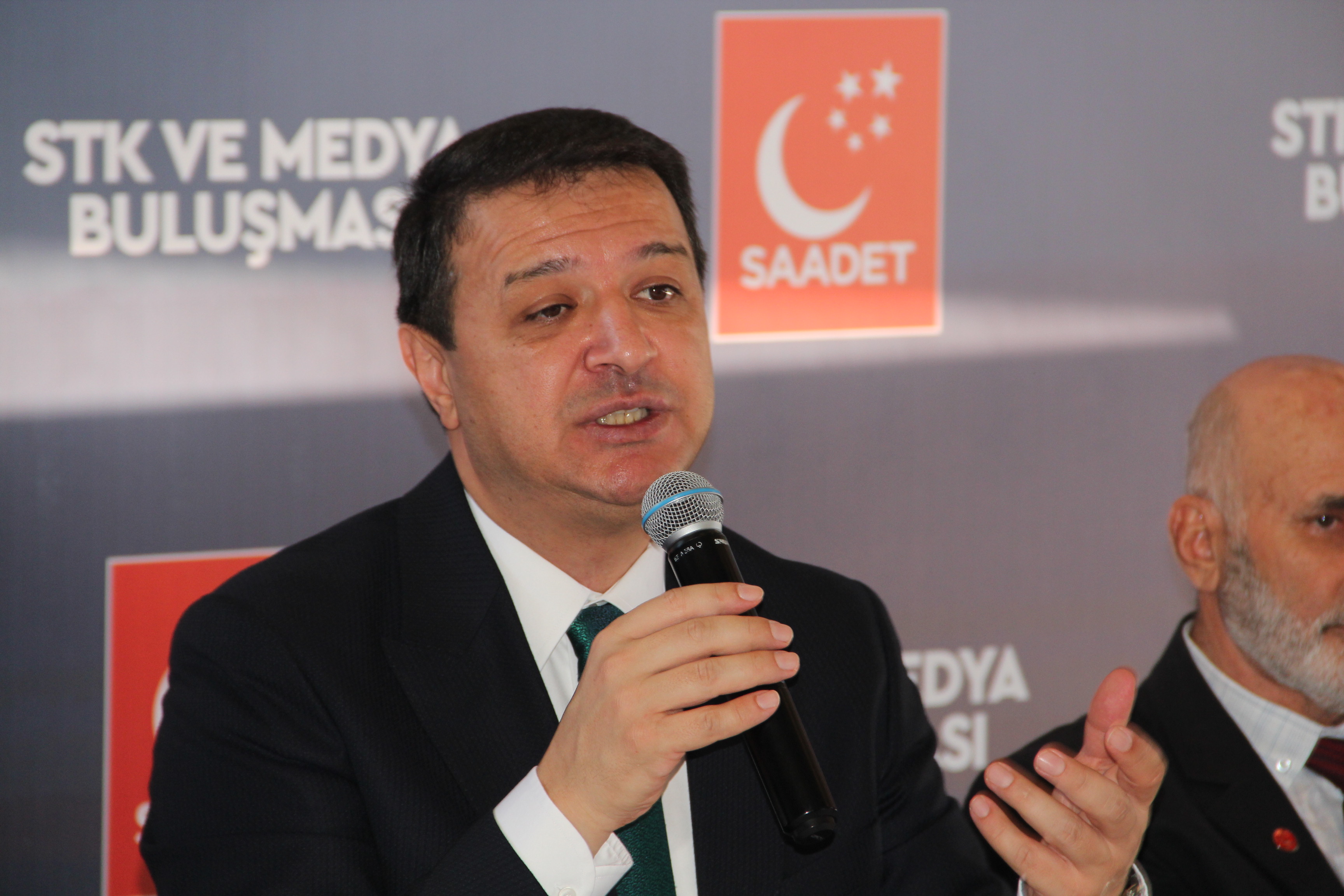 Saadet Partisi Genel Başkanı Mahmut Arıkan