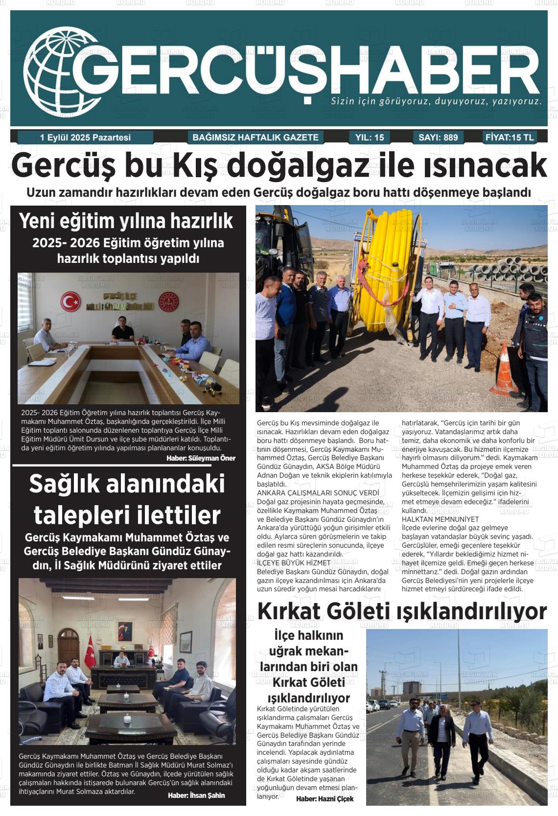 Batman Gazete Manşetleri 1 Eylül 2025 (7)