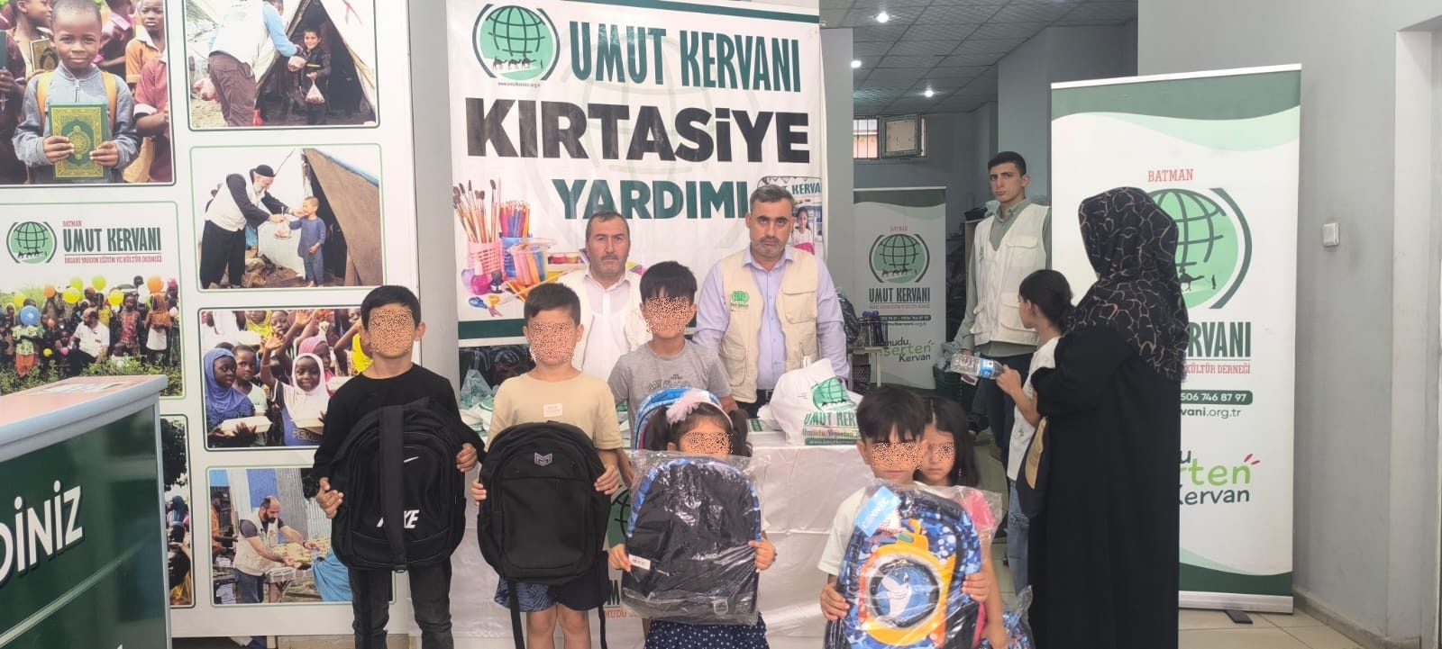 Batman Umut Kervanı'ndan Öğrencilere Kırtasiye Desteği1