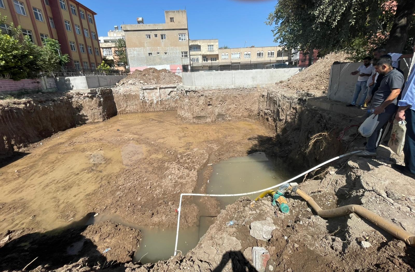 Batman’da Avrupa Birliği Destekli Şifa Hastanesi Projesi Su Kaçağına Takıldı (4)