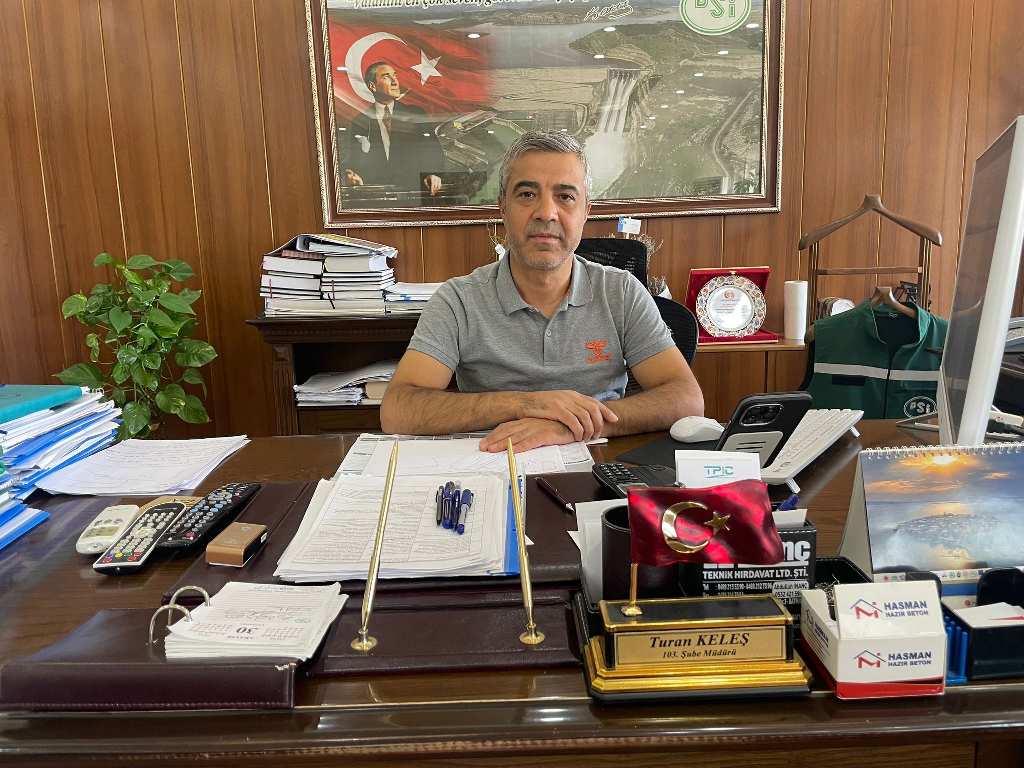 Gazetemizden Dsi̇’ye Nezaket Ziyareti (2)