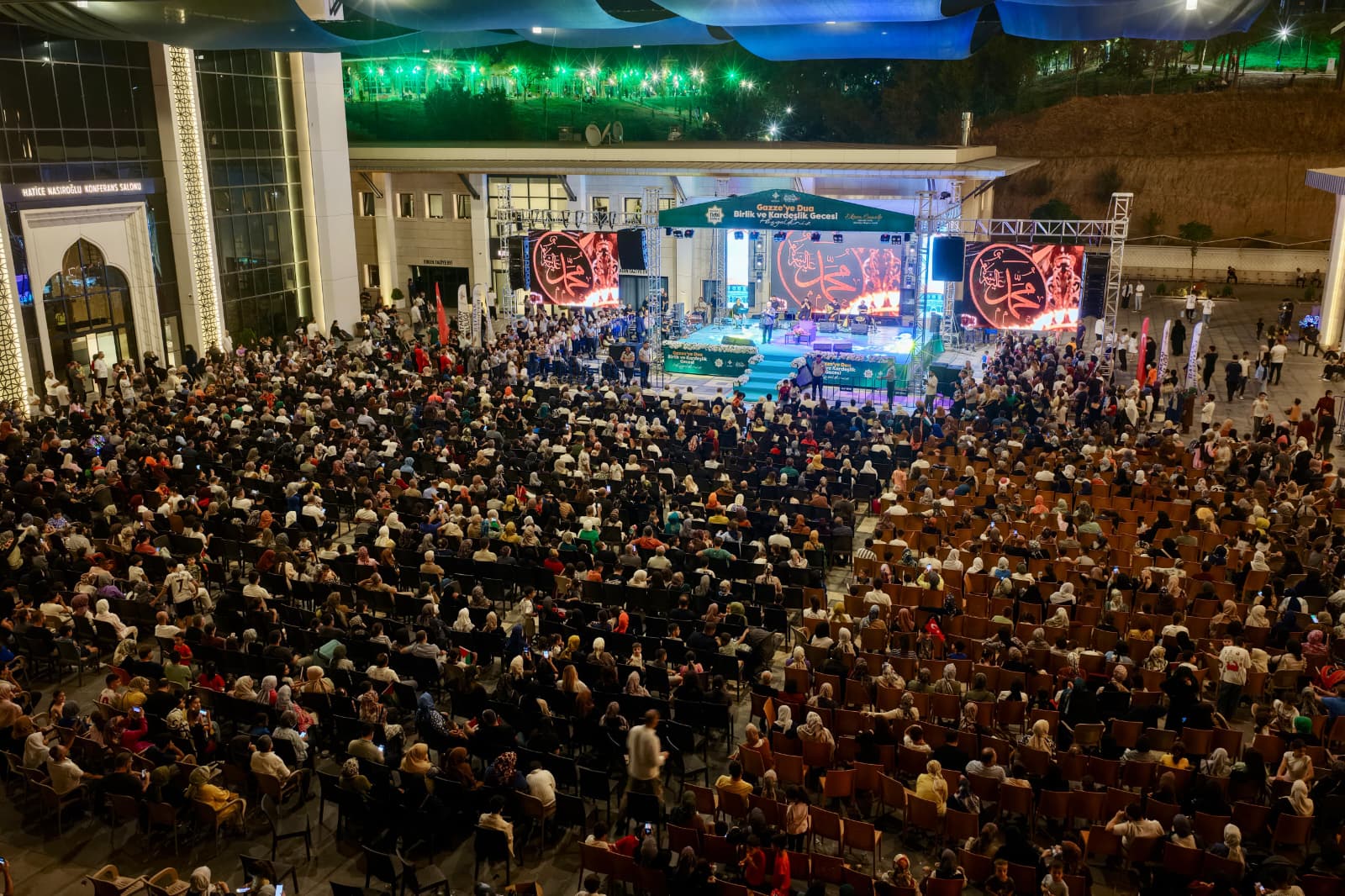 Gazze İçin Batman'da Dualar Yükseldi Birlik Ve Kardeşlik Gecesi (2)