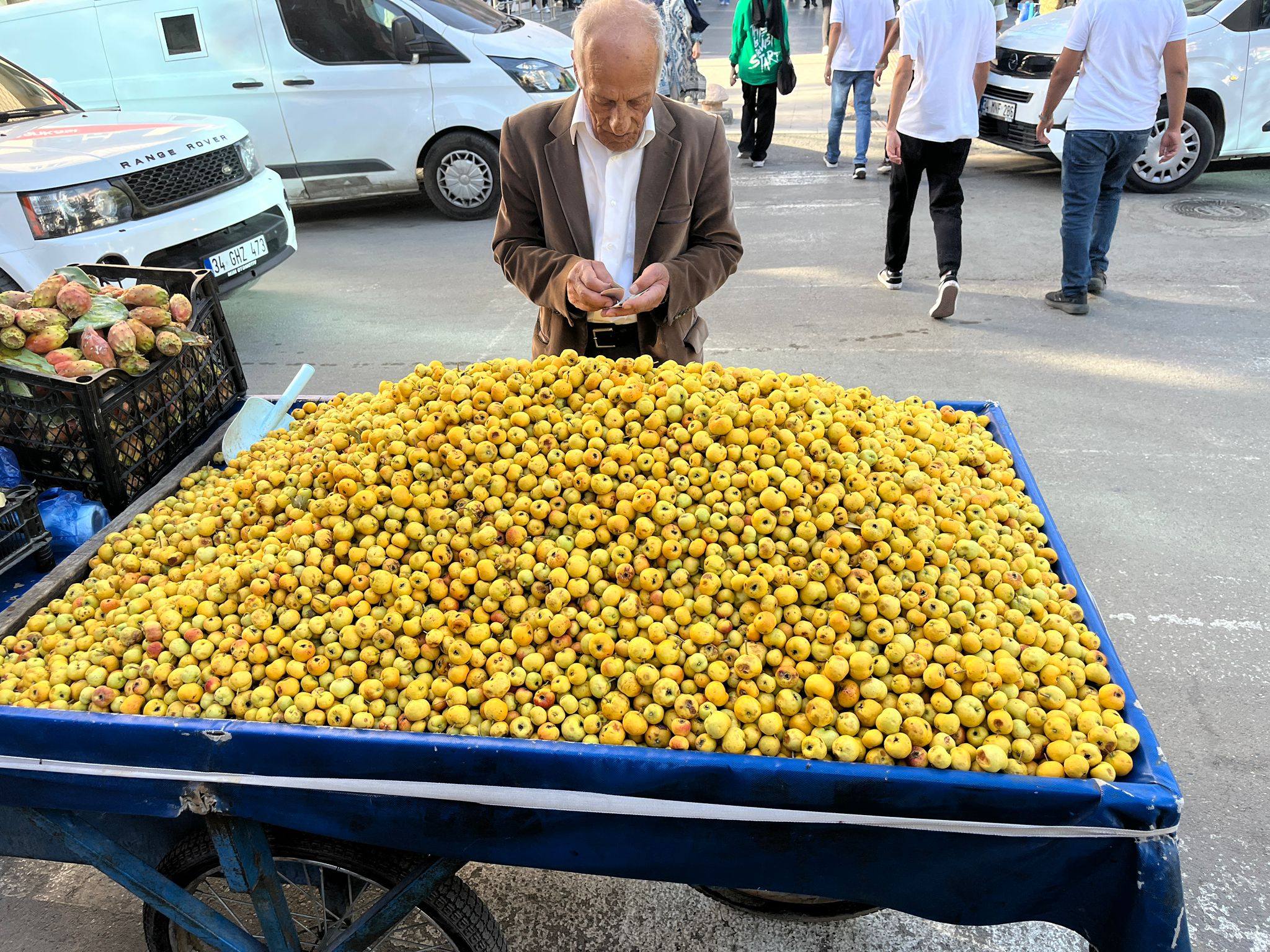 Kışın Habercisi Alıç Tezgâhlarda Yerini Aldı (8)