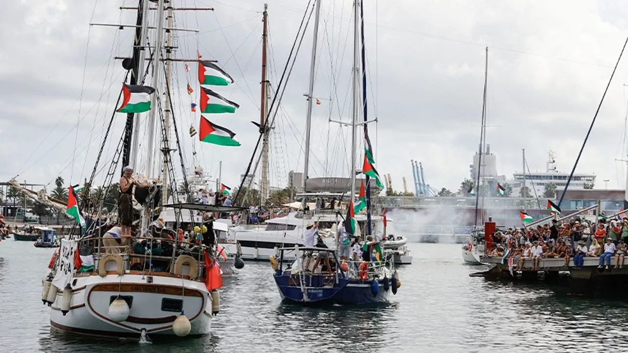 Küresel Sumud Filosu Gazze Ablukasını Kırmak İçin Bir Araya Gelen Vicdanlar-1