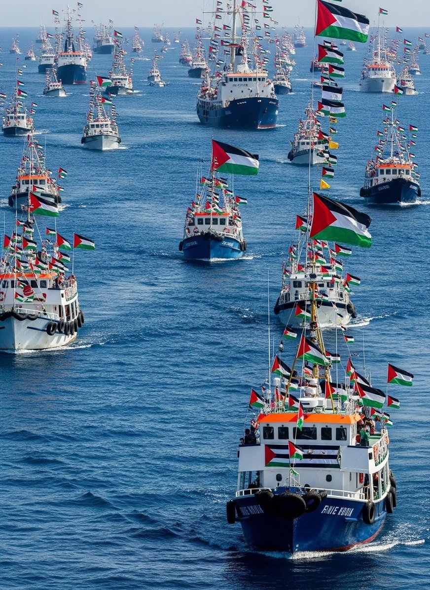 Küresel Sumud Filosu Gazze Ablukasını Kırmak İçin Bir Araya Gelen Vicdanlar (2)