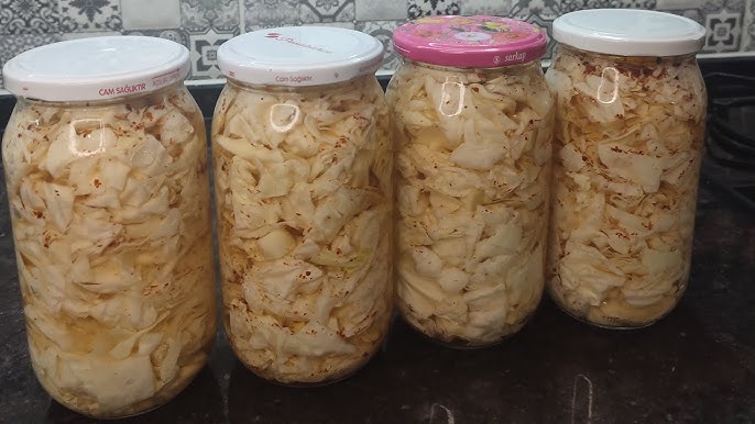 Lezzetli Turşunun Püf Noktası! 5 Kilo Lahana Turşusuna Ne Kadar Sirke Ve Tuz Konur Kütür Kütür Lezzet İçin İşte Sırlar! (3)