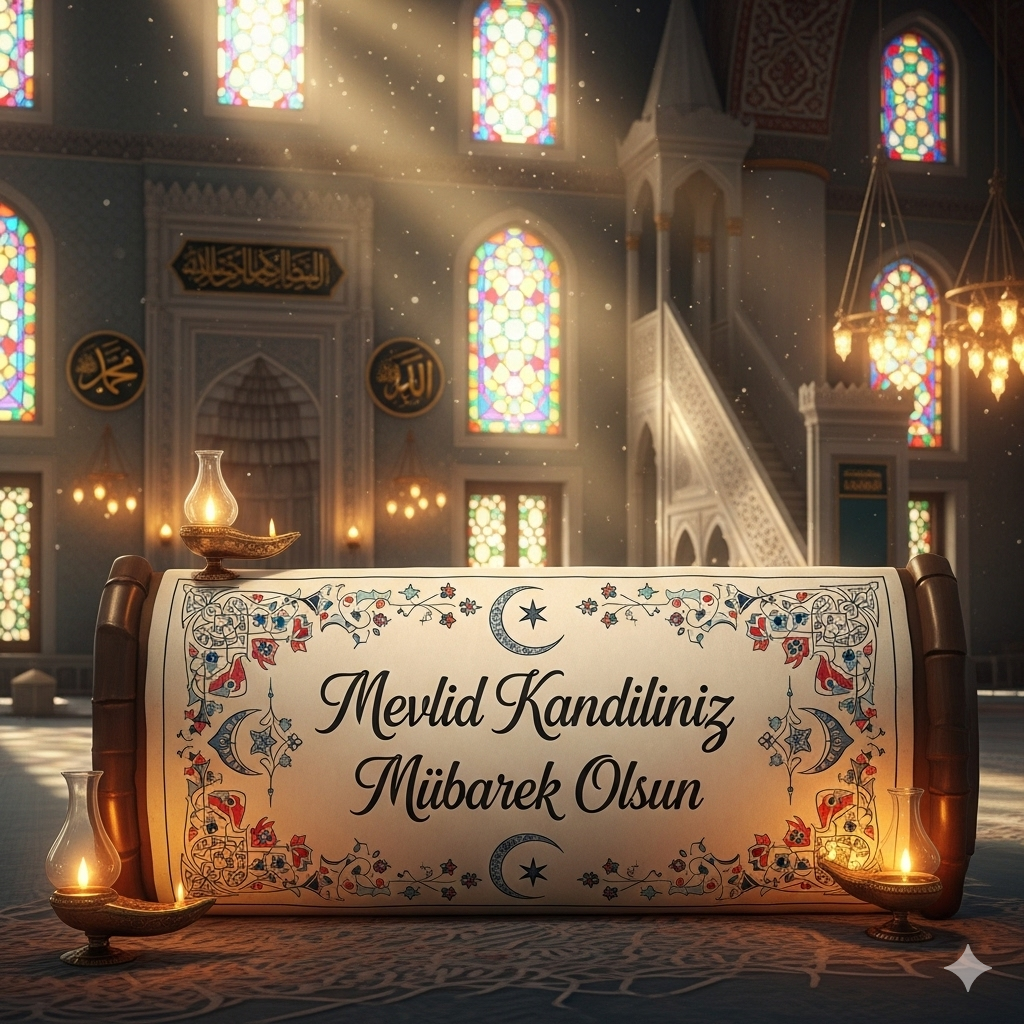 Mevlid Kandili Tebrik Mesajları 2025 – Resimli, Kısa, Dualı Ve Anlamlı Kandil Sözleri (2)