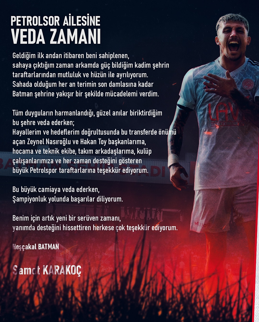 Sevgili Batman Her Şey Için Teşekkürler… ❤️🤍🙏