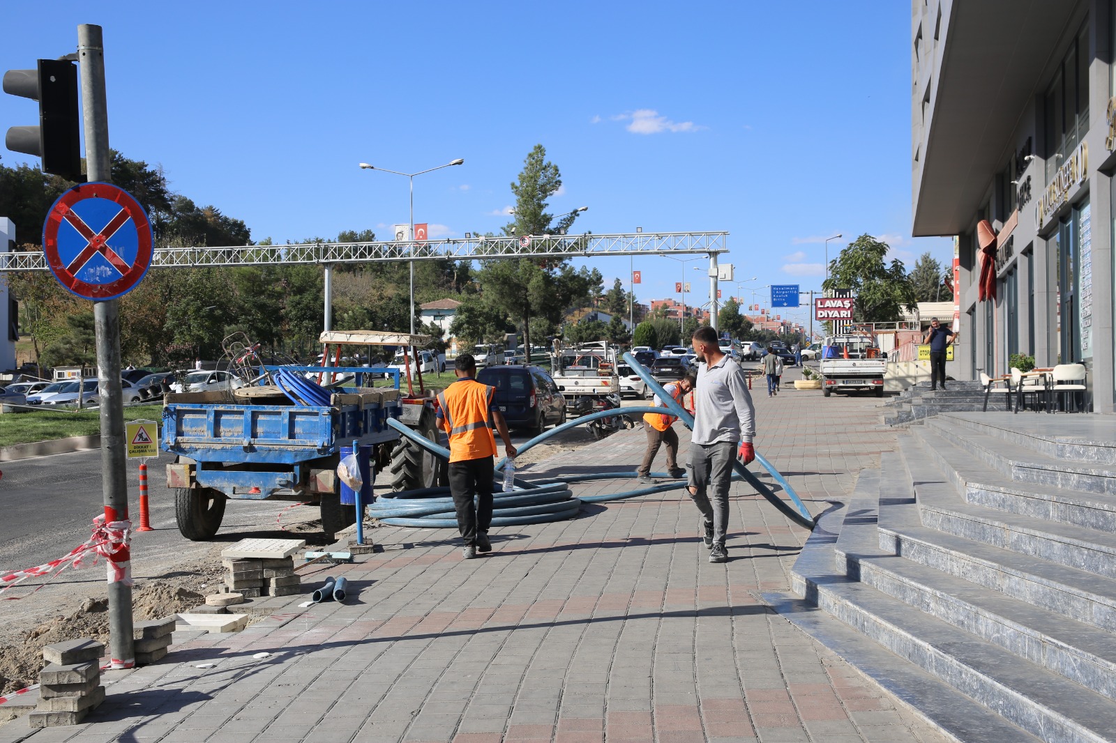 Tpao Ve Demokrasi Bulvarı Kesişiminde 2 Olan Şerit 3’E Çıkarılıyor (3)