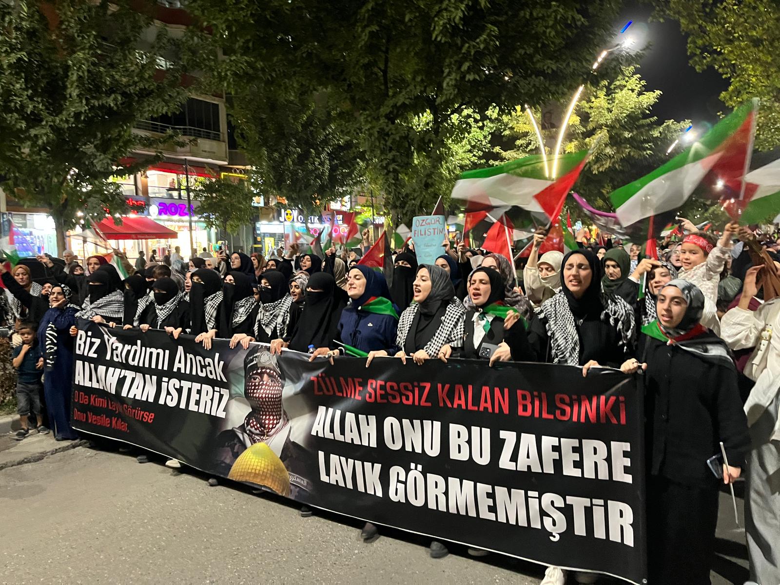 Batman Halkı Gazze İçin Yürüdü Direnişin Zaferine Kadar Alanlardayız! (2)