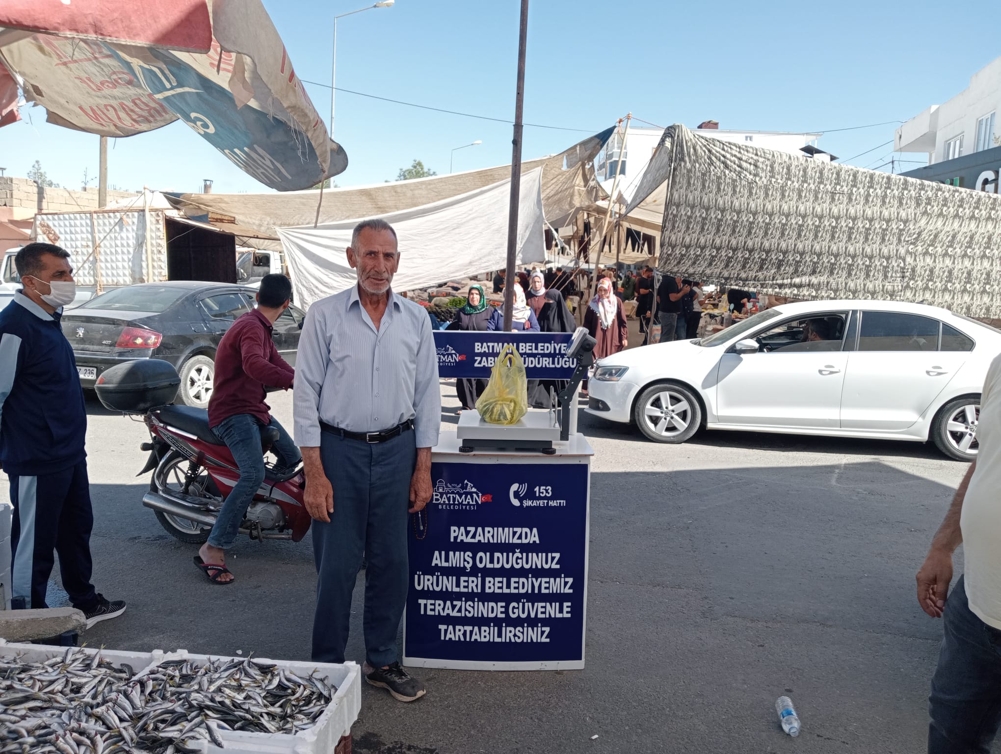 Batman Zabıtası’ndan Pazarlarda Hassas Terazi Kontrolü (2)