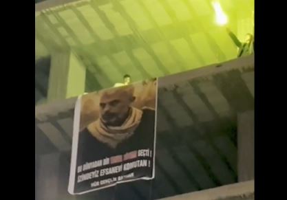 Batman'da Efsanevi Komutan Yahya Sinvar'ın Dev Poster Asıldı (1)