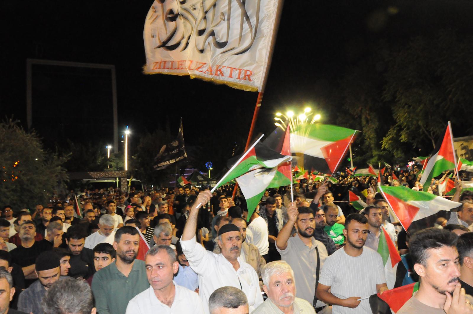 Batman’da İsrail’in Saldırısına Tepki “Bu Zillet Artık Yeter!” (4)