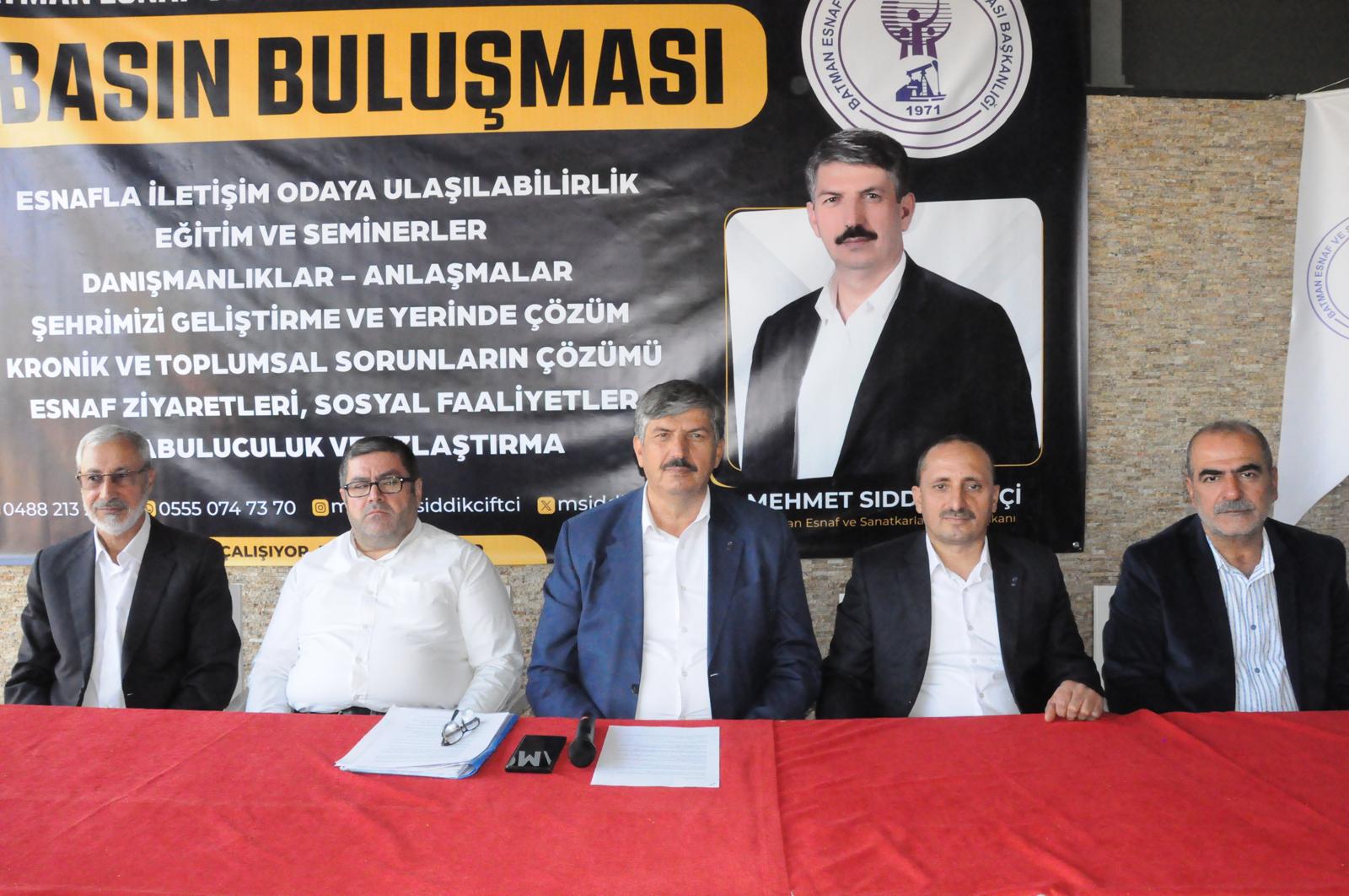 Beso Başkanı Çiftçi Tekrar Aday “Batman Esnafının Kalkınması İçin Mücadelemiz Sürdürecek” (3)