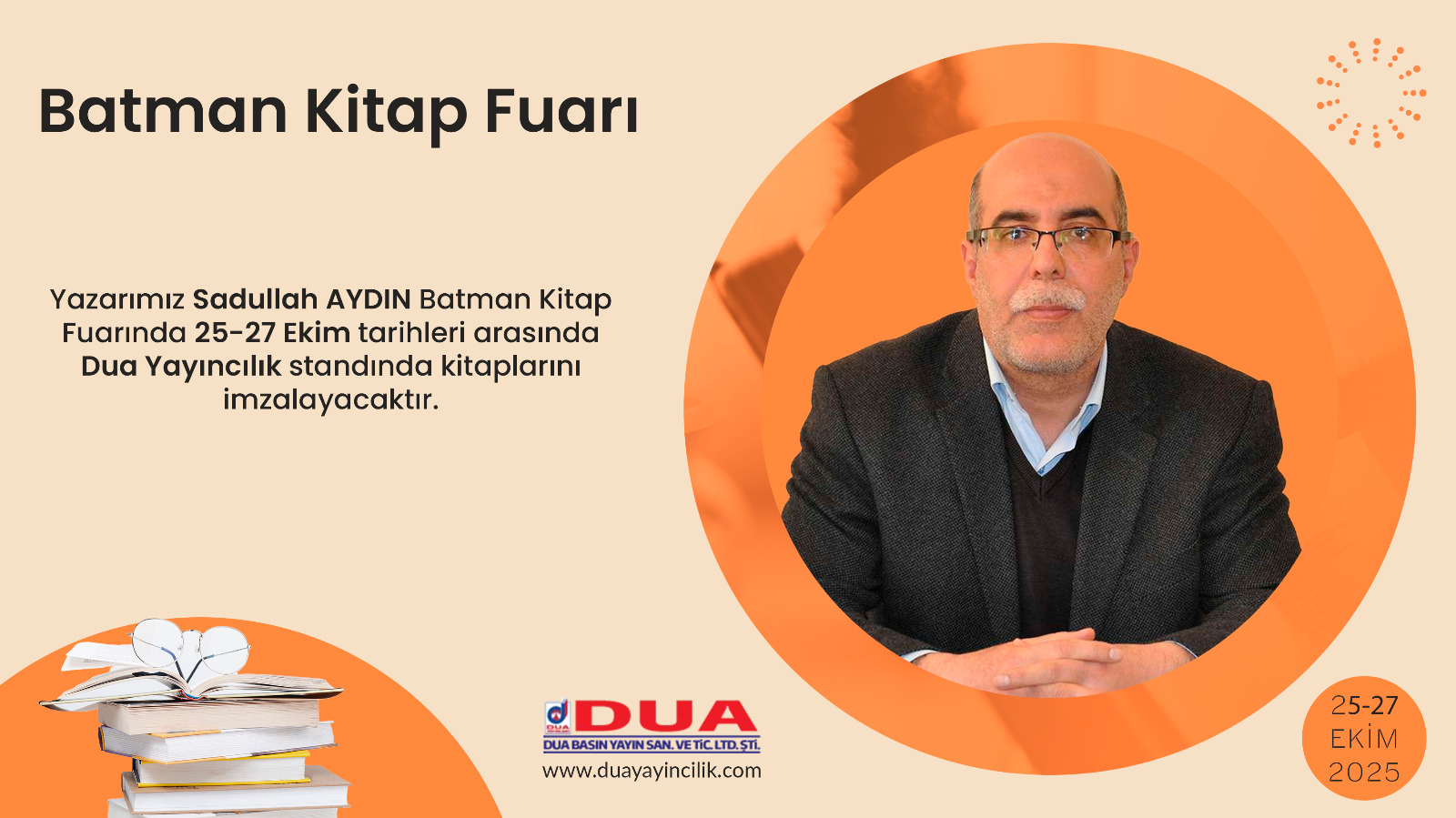 Dua Yayıncılık Yazarları Batman Kitap Fuarı'nda Okurlarıyla Buluşuyor! (1)