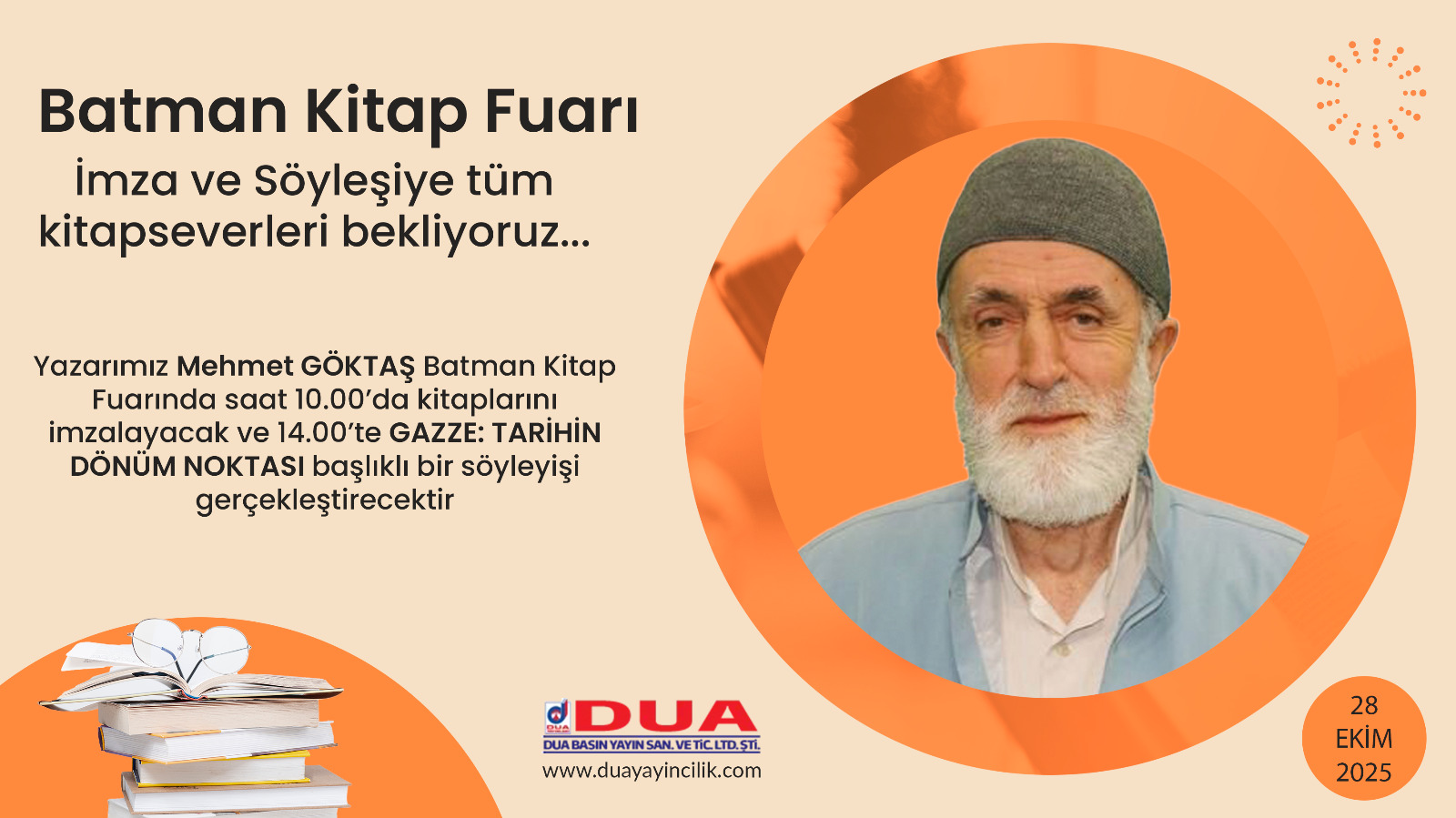 Dua Yayıncılık Yazarları Batman Kitap Fuarı'nda Okurlarıyla Buluşuyor! (2)