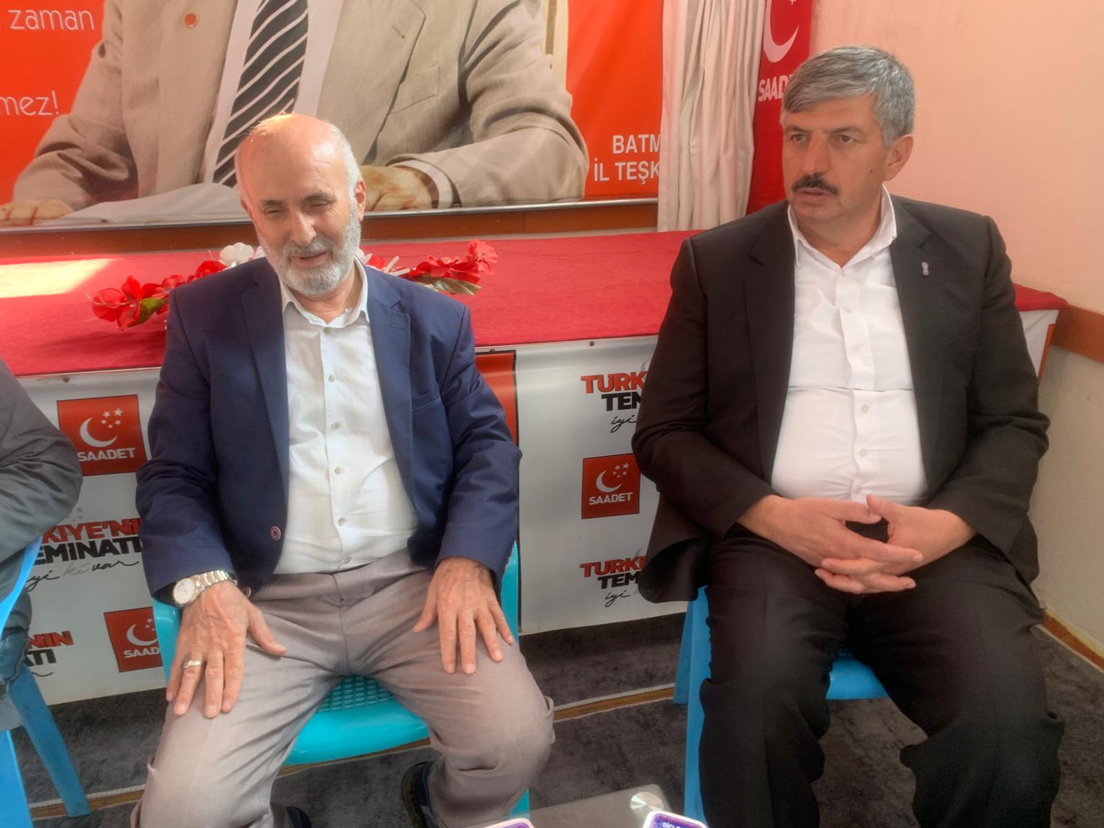 Esnaf Ve Sanatkarlar Odası'ndan Saadet Partisi'ne Ziyaret (1)