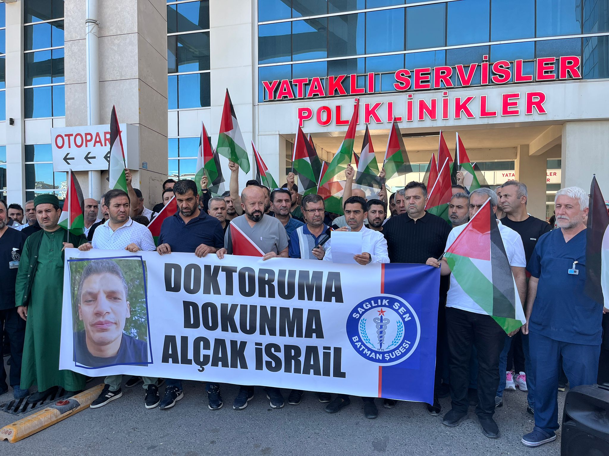 Sağlık Sen’den Siyonist Rejime Tepki “Doktoruma Dokunma!” (1)