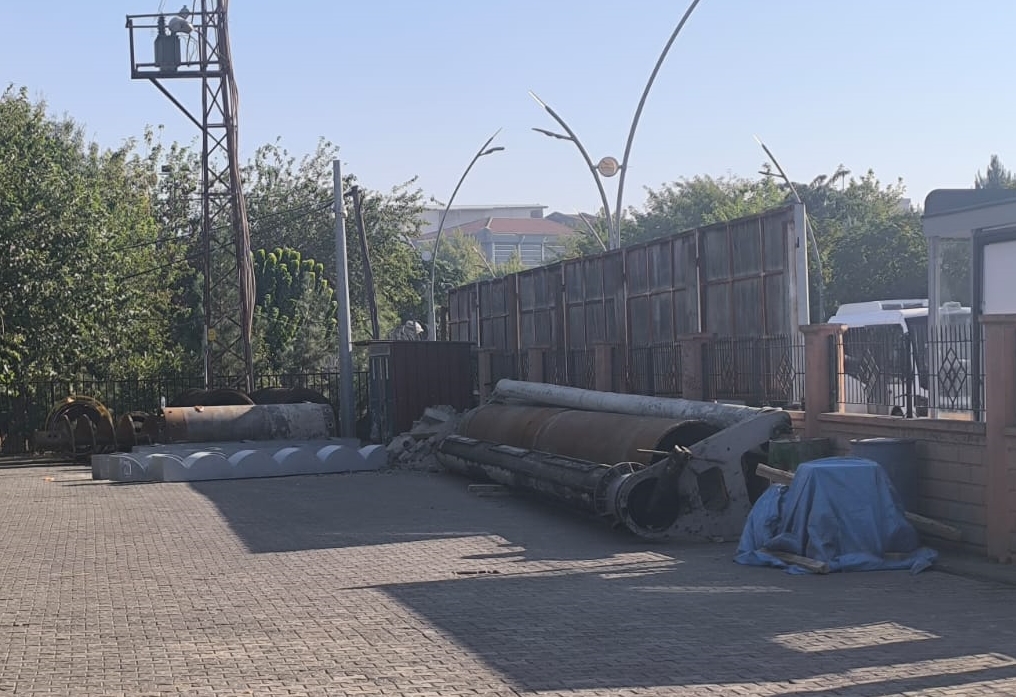 Yeni Alt Geçit İçin Araçlar Geldi Çalışma Başlıyor (2)