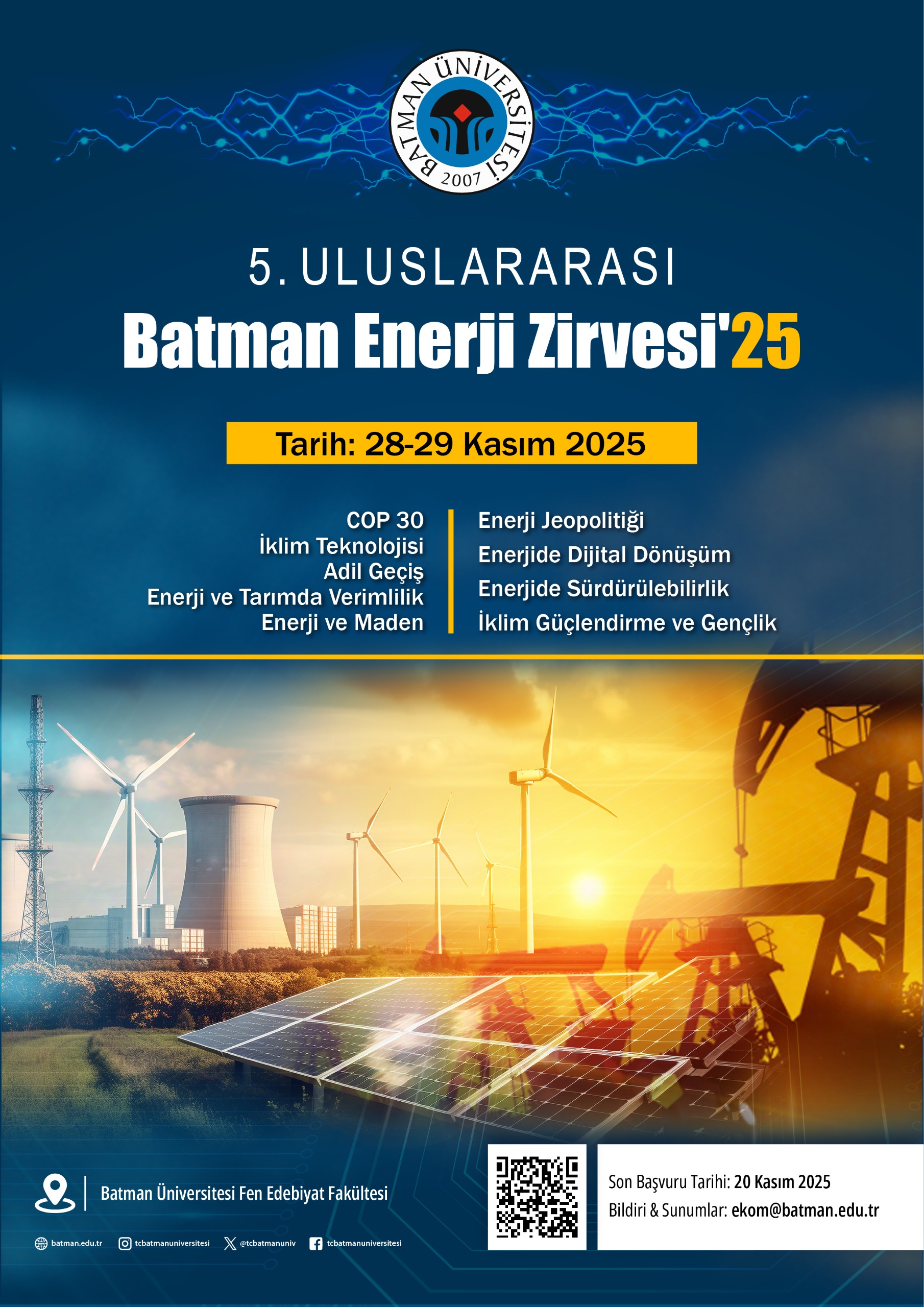 5. Uluslararası Batman Enerji Zirvesi’ne Geri Sayım Başladı1