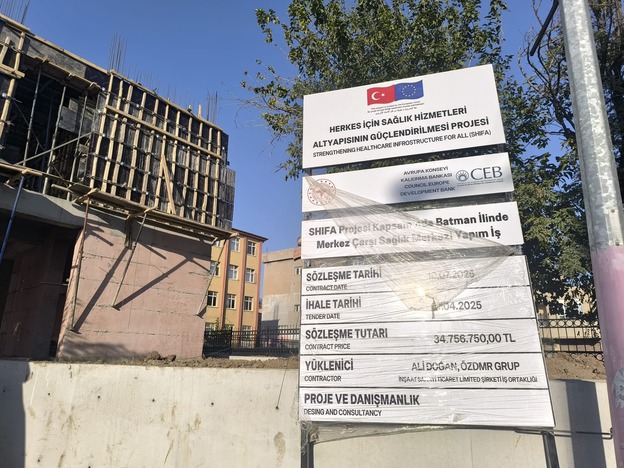 Batman Çarşı Mahallesi Şifa Hastanesi Projesi Hızla İlerliyor (1)