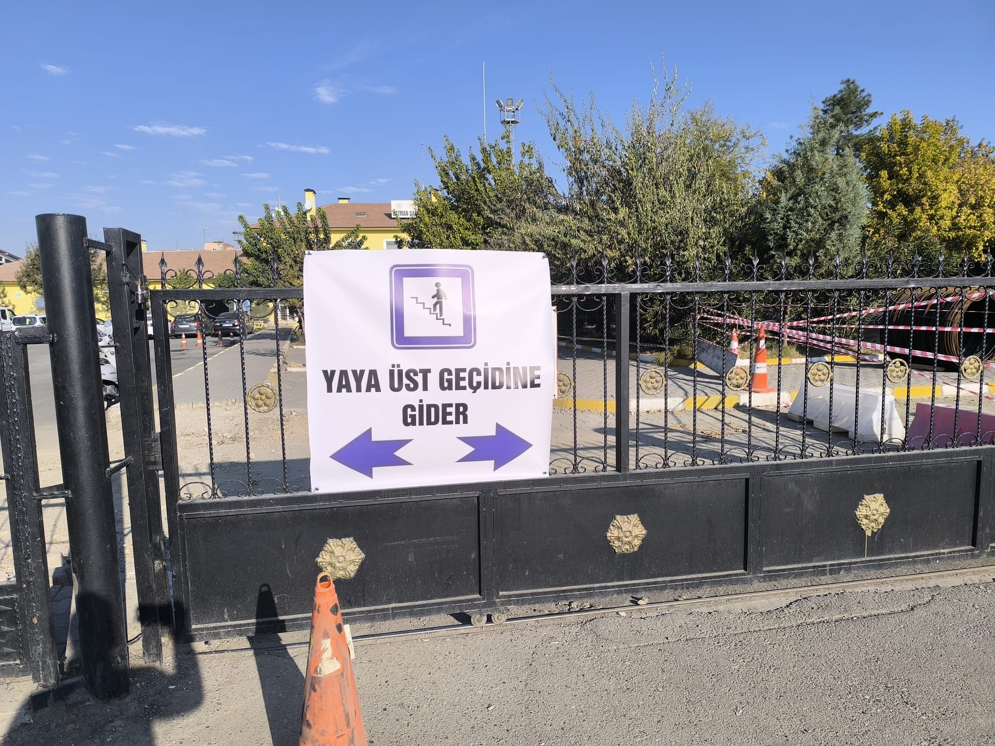 Batman Peron Alt Geçidi Kapatıldı (1)