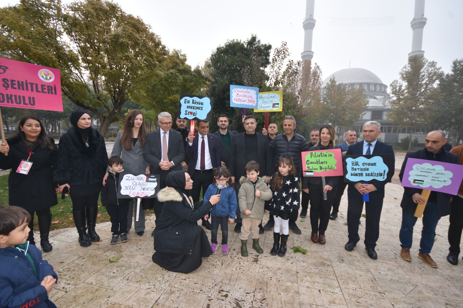 Batman’da Gazze Temalı Çocuk Hakları Yürüyüşü (4)