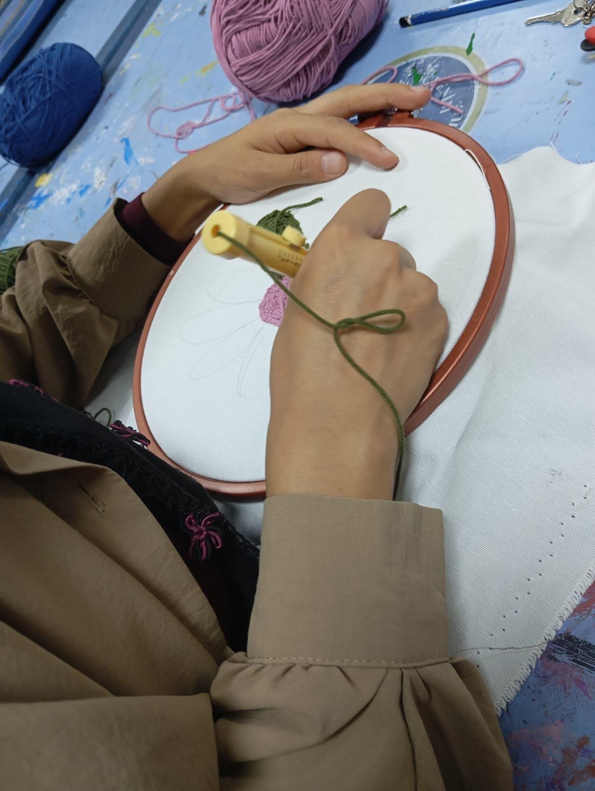 Hobi Akımı Yurtlara Sıçradı! Patik Örme Kursuna 45 Öğrenci Akın Etti (4)