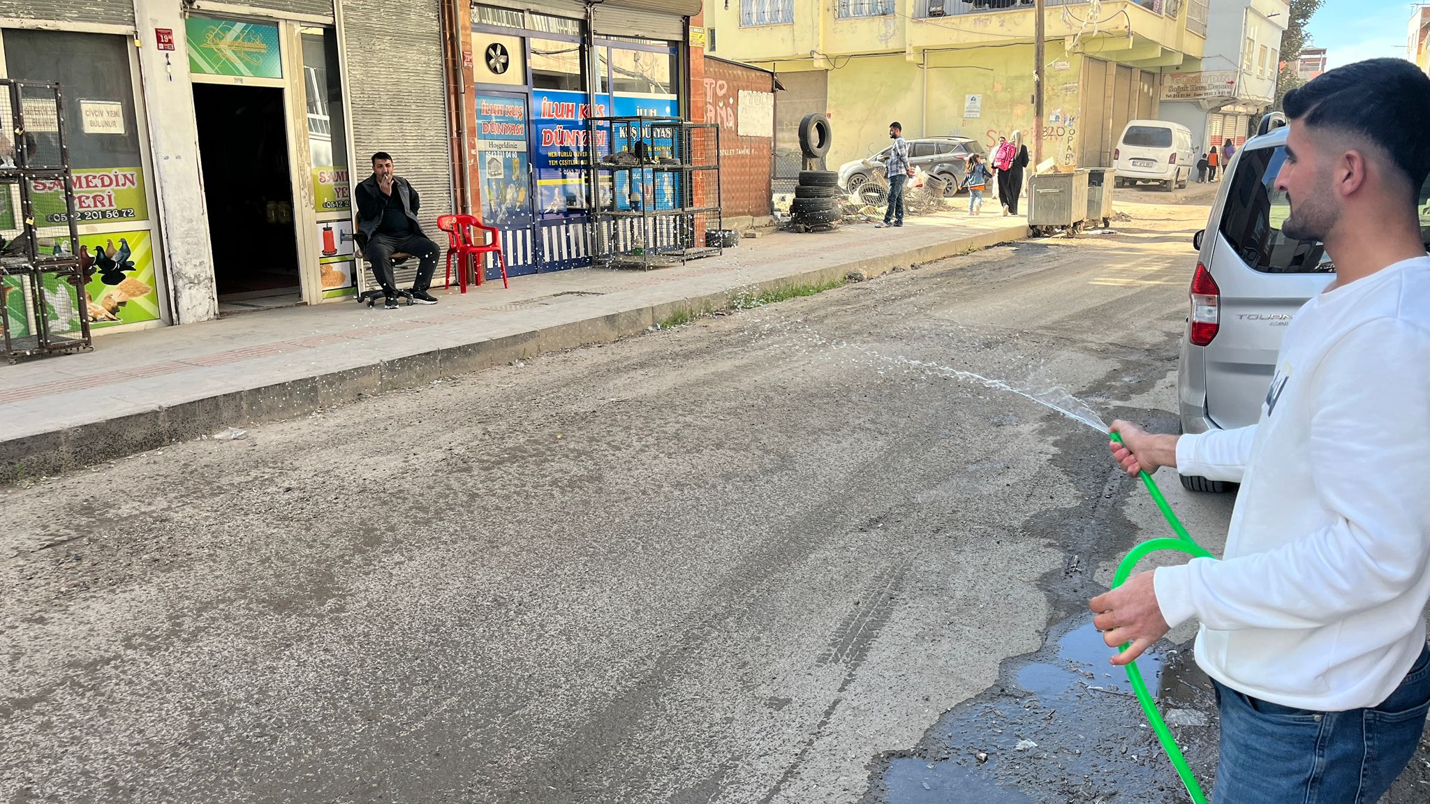 Kazım Arıca Caddesi Toz Duman İçinde Esnaf Çözüm Bekliyor (8)