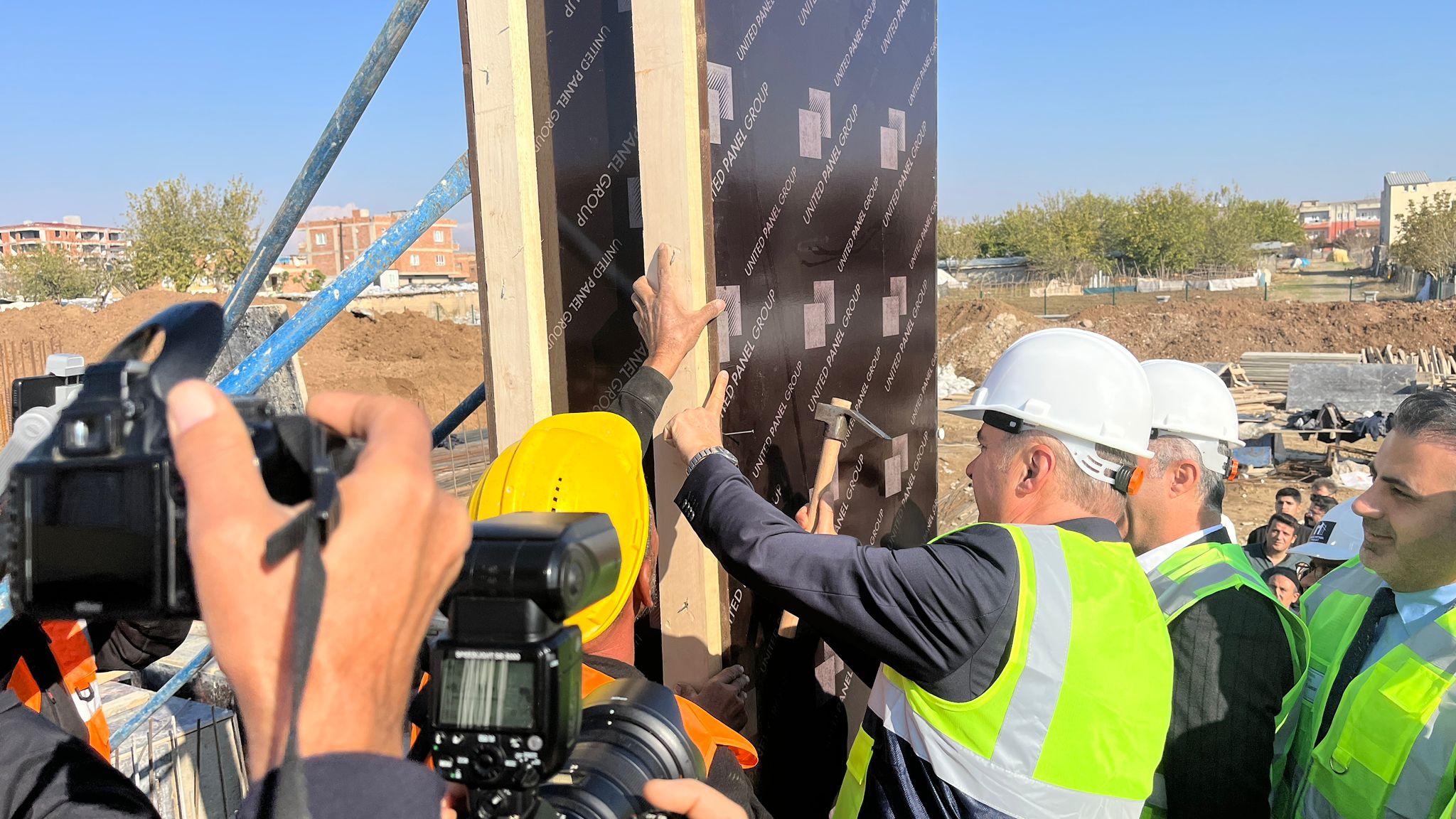 720 Öğrenci Kapasiteli Körük İstiklal İlkokulu’nun Çivisi Çakıldı (6)